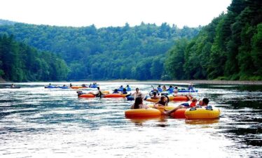 Lazy River Tubing Adventure on the Roseau River